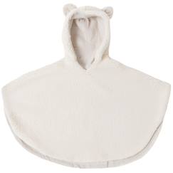 Poncho polaire teddy mouton  - vertbaudet enfant