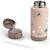 Gourde à paille isotherme tiny farm bleu (340 ml) Bleu+Rose 9 - vertbaudet enfant 
