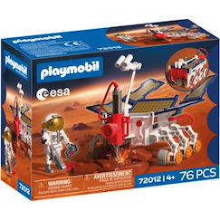 Jouet-Jeux d'imagination-Playmobil 72012 - rover explorer mars de l'esa