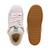 Baskets basses à lacets Brandy warm blanc+Chocotart noir   blanc+Jasmine+Rose quartz velvet moss pwht 17 - vertbaudet enfant 