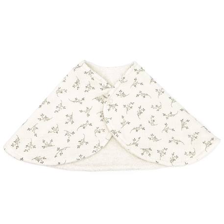 Bavoir d'épaule 2 en 1 burpy olive bloom Ecru, vert, noir 1 - vertbaudet enfant 