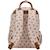 Sac à dos cœurs marron Beige, marron 2 - vertbaudet enfant 