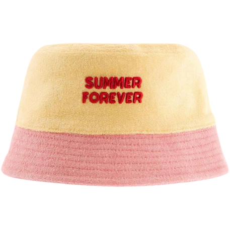 Garçon-Bob enfant summer forever éponge rose et jaune (3-6 ans)