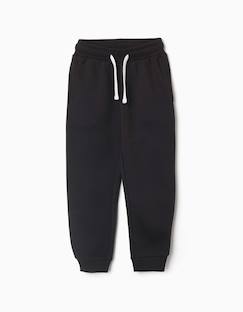 -Pantalon de jogging ajusté en molleton avec cordon de serrage
