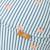 Chapeau anti-uv rayures et crabes (12-24 mois) Bleu, blanc, orange 2 - vertbaudet enfant 