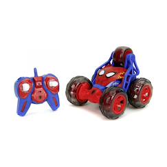 Jouet-Jeux d'imagination-Voitures et animaux télécommandés-Jada voiture radio commandée spider-man stunt