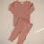 Ensemble 2 pièces blush (0-3 mois) Rose 2 - vertbaudet enfant 