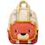 Sac à dos beige ambre Rouge, beige, jaune 5 - vertbaudet enfant 