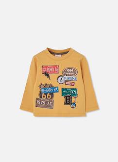 Garçon-T-shirt, polo, sous-pull-T-shirt-T-shirt maille garçon imprimé route 66