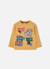 T-shirt maille garçon imprimé route 66 Jaune 1 - vertbaudet enfant 