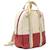 Sac à dos beige ambre Rouge, beige, jaune 1 - vertbaudet enfant 