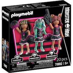 Jouet-Playmobil 71992 - pack de la brigade de la peur monster high