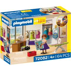 Jouet-Playmobil 72082 - atelier de stylisme