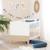 Lit Bébé Évolutif 'Theo' 70 x 140 cm – Hauteur Réglable – Convertible – Blanc / Chêne Blanc - Chêne 3 - vertbaudet enfant 
