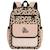 Sac à dos enfant noé écume (38,5 x 31 cm) Beige rosé, noir+Marron, beige 1 - vertbaudet enfant 