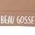 Bonnet de naissance doublé pur coton mon cœur est à maman pierre bleue Camel+Pierre bleue 2 - vertbaudet enfant 