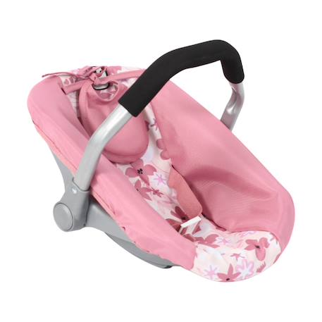 Siège auto rose pour poupées Rose 3 - vertbaudet enfant 
