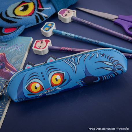 Trousse derpy - kpop demon hunters Bleu 2 - vertbaudet enfant 