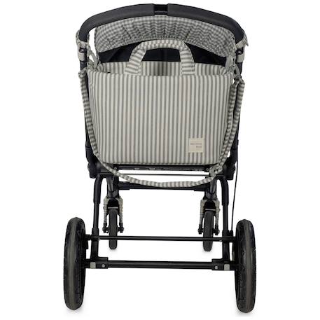 Sac à langer praliné rayures moka Vert 2 - vertbaudet enfant 