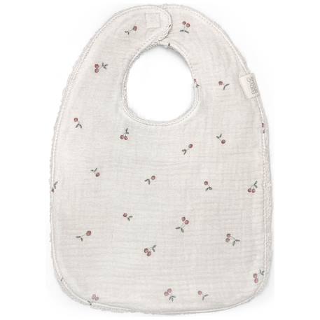 Bavoir big brother cherries Blanc, rouge, vert 1 - vertbaudet enfant 