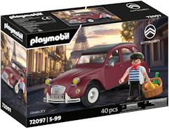 Jouet-Playmobil 72097 - 2 cv décapotable citroën