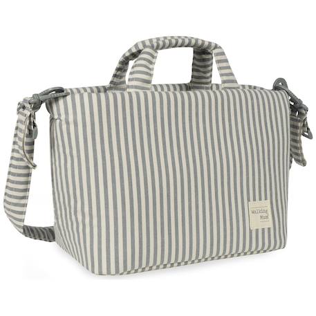 Sac à langer praliné rayures moka Vert 4 - vertbaudet enfant 