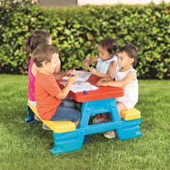 Jouet-Jeux de plein air-Aires de jeux-Mobilier de jardin-Table picnic pour 4