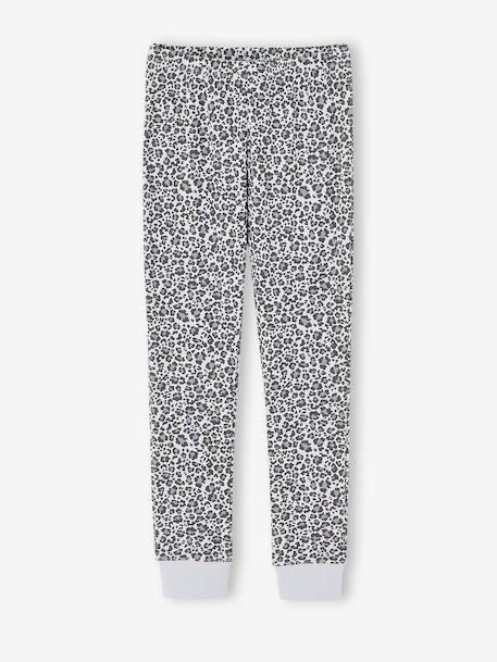 Lot de 2 pyjamas fille gris chiné 4 - vertbaudet enfant 