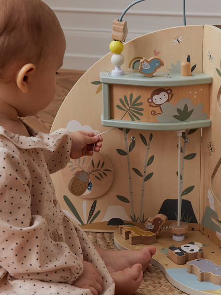 Table d’activités animaux en bois FSC® bois 4 - vertbaudet enfant 