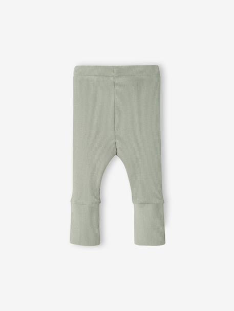 Legging bébé naissance évolutif beige+brun+marine+ROSE CLAIR UNI+rose pâle+vert sauge 19 - vertbaudet enfant 
