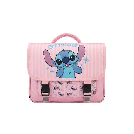 Fille-Accessoires-Fourniture scolaire-Cartable-Cartable scolaire 2 compartiments Disney Stitch - 38 cm