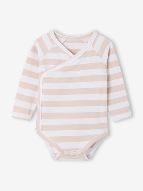 Ensemble 4 pièces bébé mixte beige chiné 2 - vertbaudet enfant 