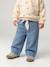 Jean large bébé avec ceinture à nouer denim brut+stone 11 - vertbaudet enfant 