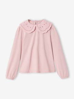 T-shirt manches longues fille  - vertbaudet enfant
