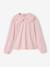 T-shirt manches longues fille écru+rose pâle 4 - vertbaudet enfant 