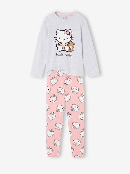 Pyjama Hello Kitty fille rose poudré 1 - vertbaudet enfant 