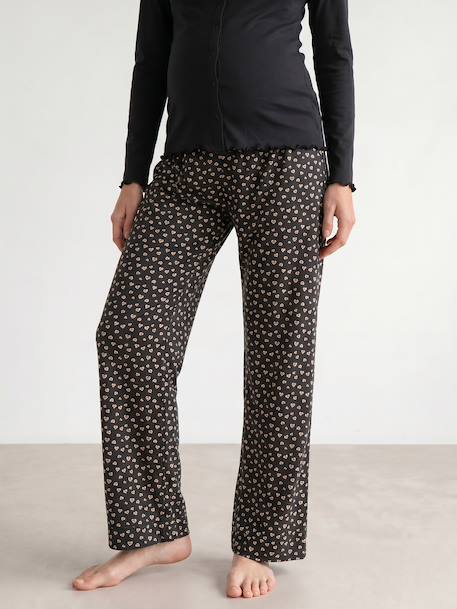 Pyjama 2 pièces allaitement anthracite+bleu nuit 7 - vertbaudet enfant 