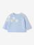 Pull naissance ouverture côté bleu ciel 1 - vertbaudet enfant 