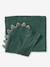 Serviette à capuche en coton vert anglais 2 - vertbaudet enfant 