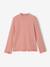 Sous-pull fille col cheminée écru+vieux rose 7 - vertbaudet enfant 