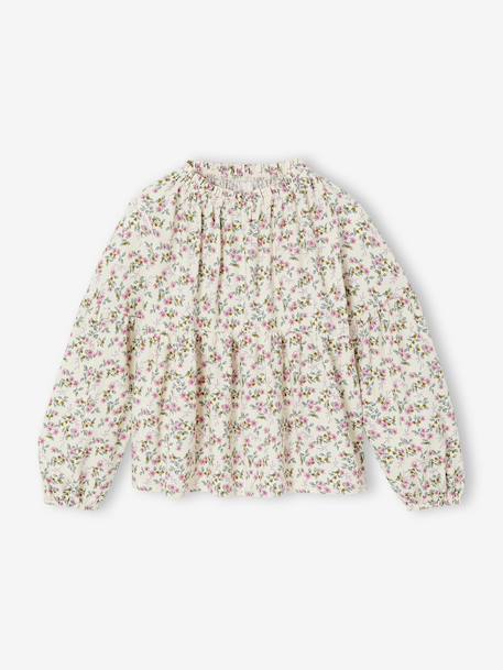 Fille-Chemise, blouse, tunique-Blouse fille