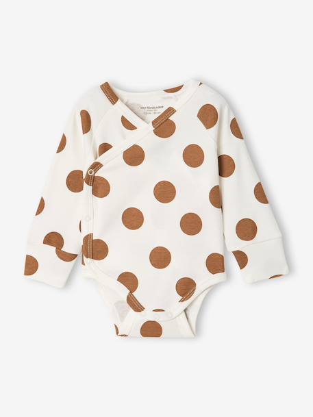 Lot de 5 bodies bébé garçon manches longues caramel 5 - vertbaudet enfant 