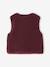 Gilet fille sans manches en sherpa blush+prune+vanille 6 - vertbaudet enfant 