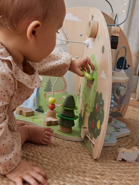 Table d’activités animaux en bois FSC® bois 3 - vertbaudet enfant 