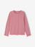 T-shirt manches longues fille écru+mauve+taupe 4 - vertbaudet enfant 