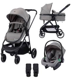 Puériculture-Poussette-Poussette duo et trio-Bebeconfort poussette trio breeze