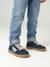 Baskets garçon cuir lacets marine 1 - vertbaudet enfant 