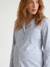 Chemise de nuit grossesse allaitement bleu ciel 6 - vertbaudet enfant 