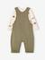Ensemble salopette et body naissance kaki 4 - vertbaudet enfant 