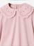 T-shirt manches longues fille écru+rose pâle 6 - vertbaudet enfant 